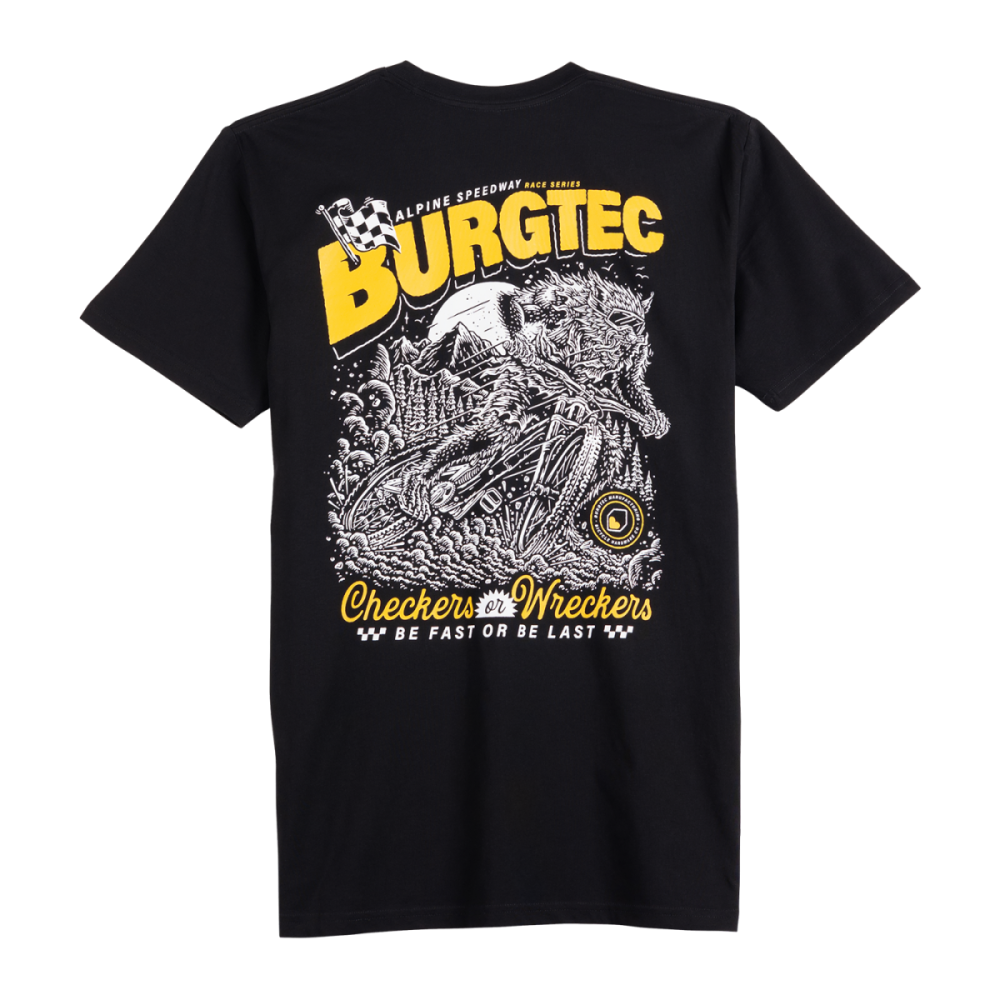 Burgtec Alpine Speedway T­-shirt - Black 2XL
