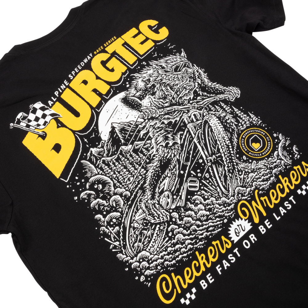 Burgtec Alpine Speedway T­-shirt - Black 2XL