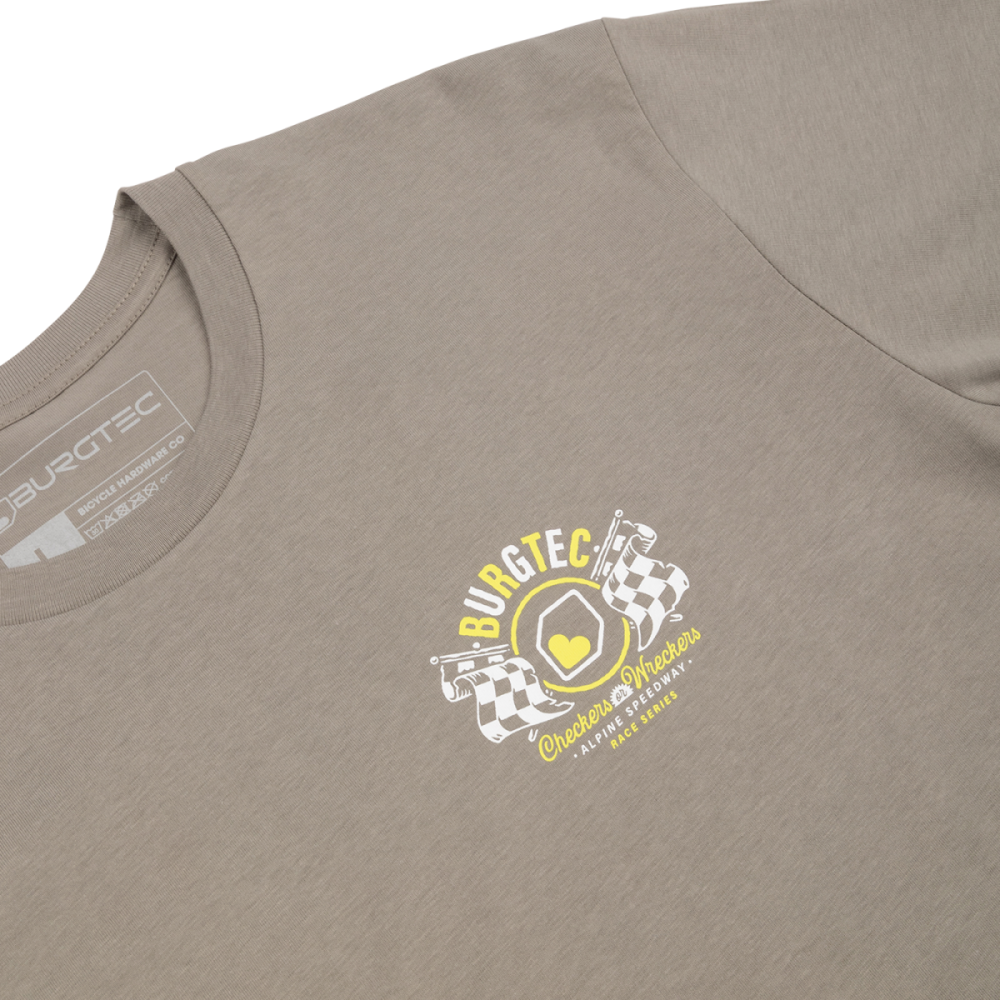 Burgtec Alpine Speedway T­-shirt - Granite 2XL