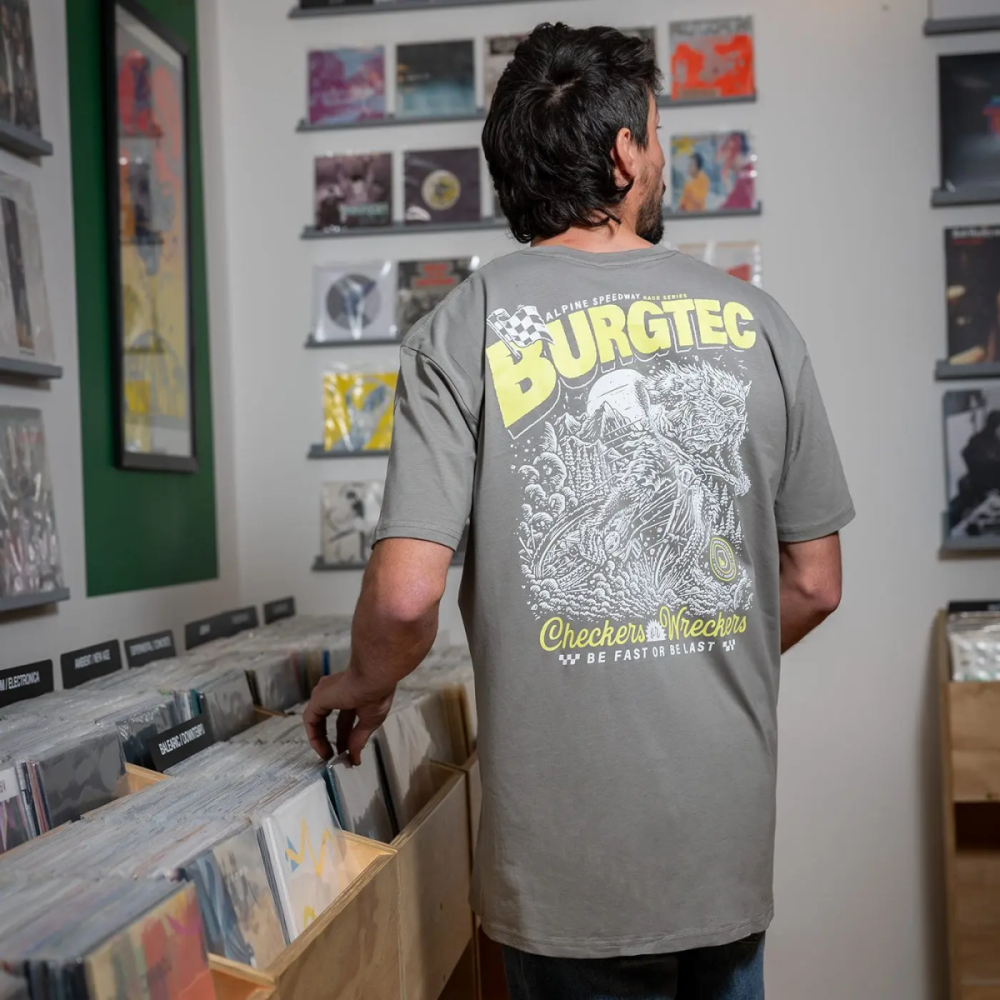 Burgtec Alpine Speedway T­-shirt - Granite 2XL