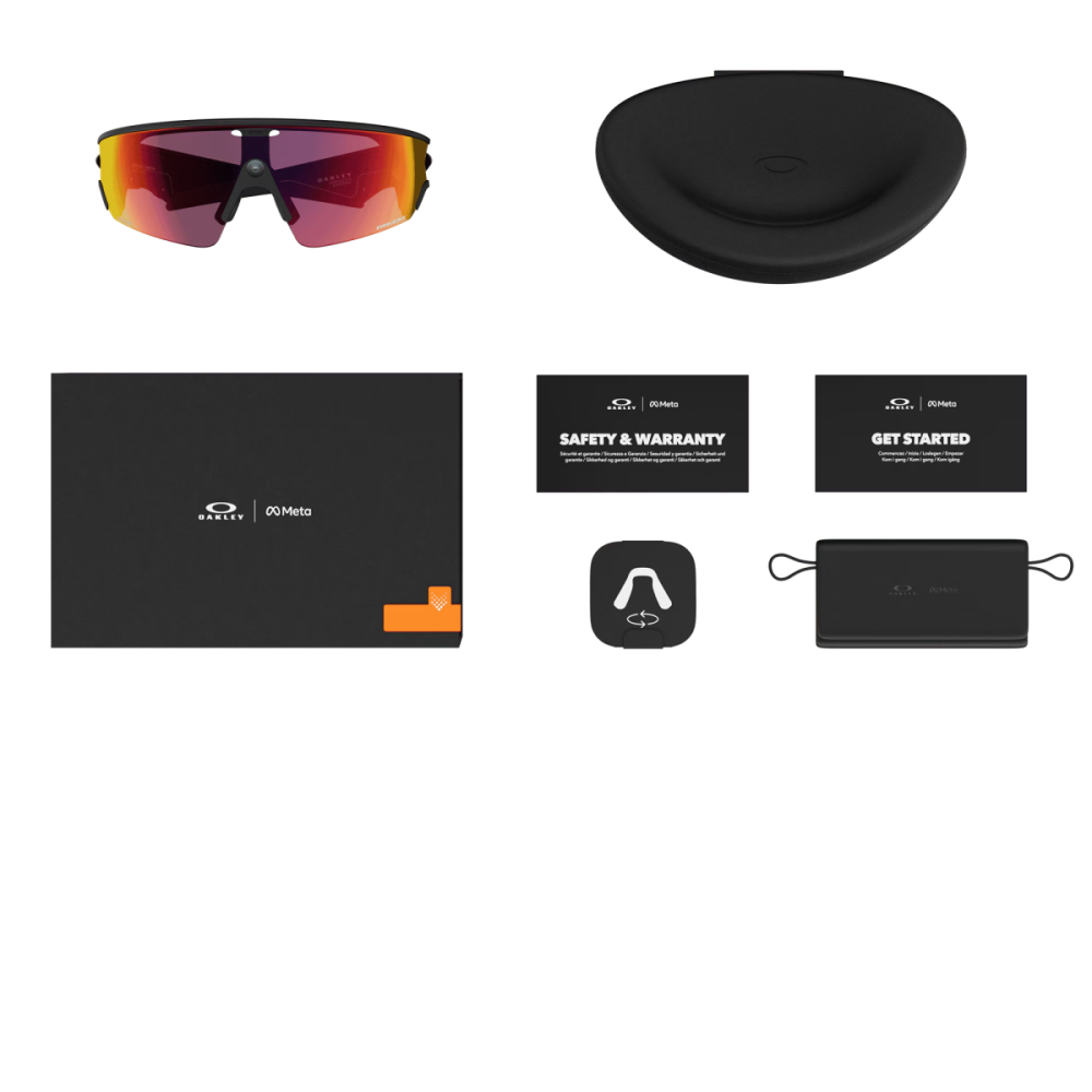 Oakley Meta Vanguard, Black/Prizm Transitions Ember