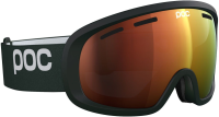 POC FOVEA MID - Pargasite Green, Pargasite Green/ Partly Sunny Orange, One Size